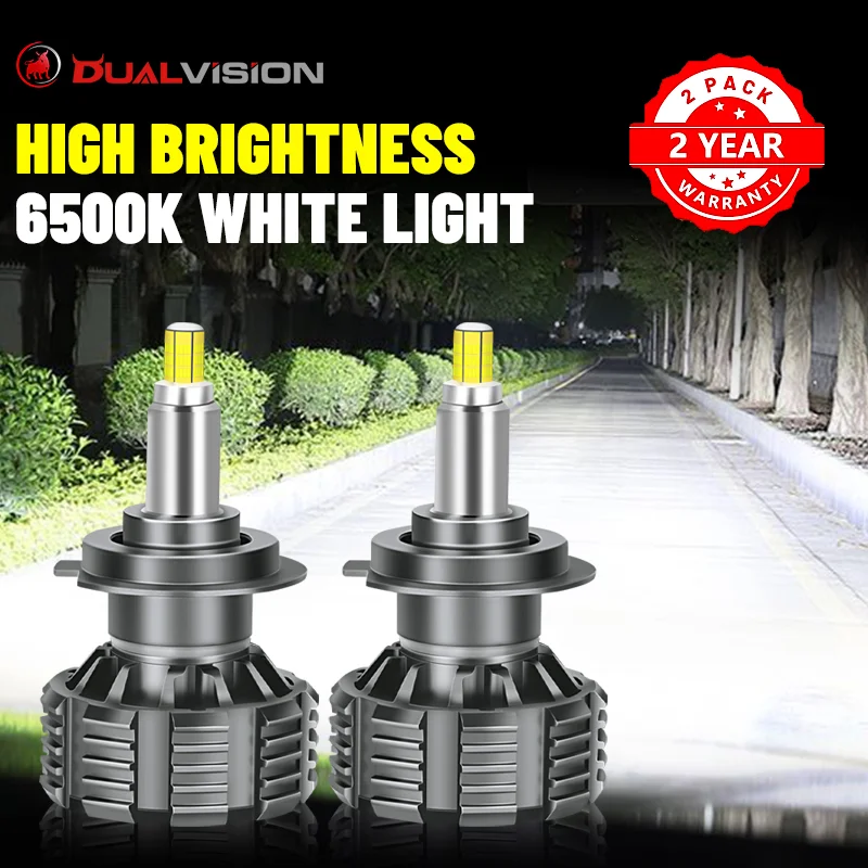 

BULLVISION 20000LM H11 LED Headlight 3D 360 Degree CSP Chip H1 H7 H8 H9 9005 9006 HB3 HB4 High Bright Car Lights 12V 6500K White