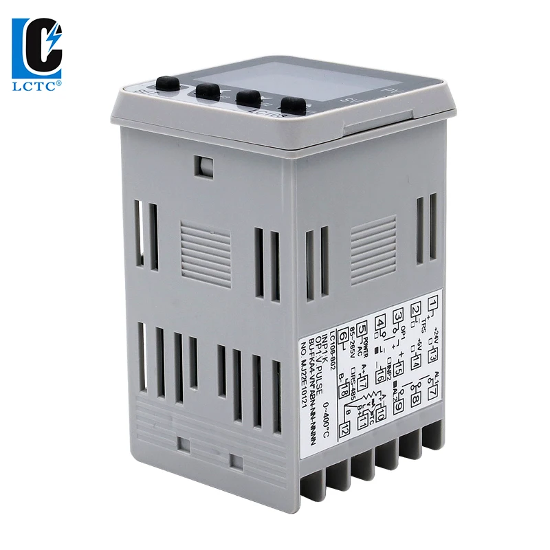 LCTC PID Temperature Controller 4-20MA Input PID Reuglator SSR Relay 4-20MA 0-10V Output 48x48mm With RS485 Lcd Digital LC108