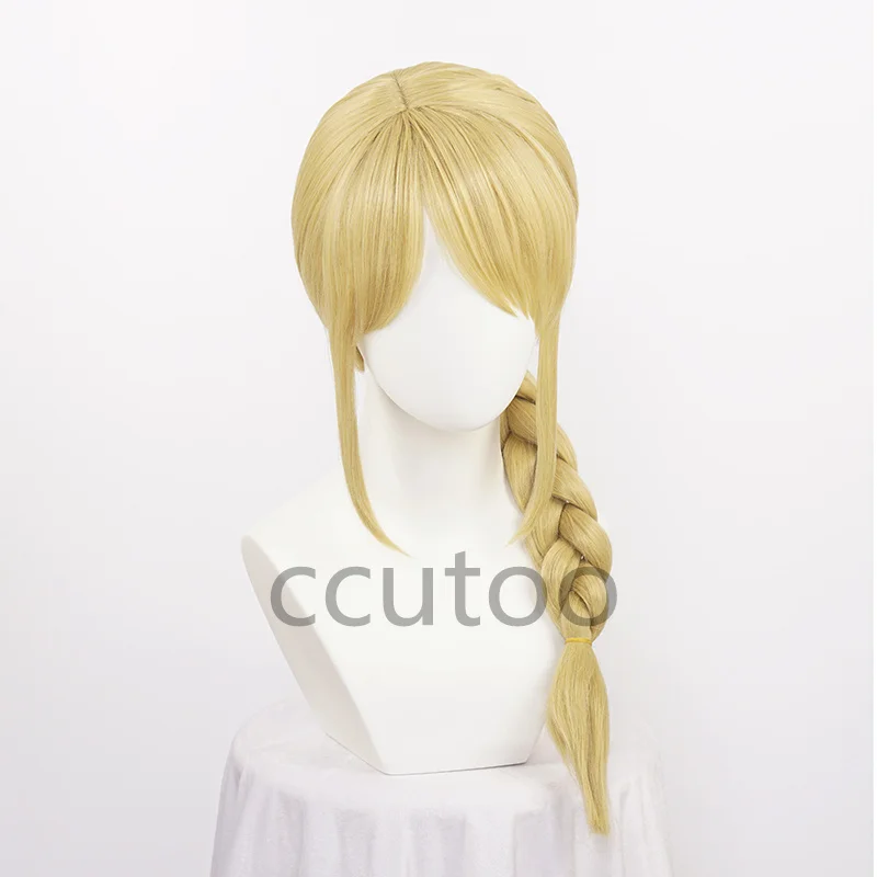 ccutoo Synthetic Movie How To Train Your Dragon 2 Astrid Long Braid Styled Hair Cosplay Wigs Halloween Party Play Role +Wig Cap