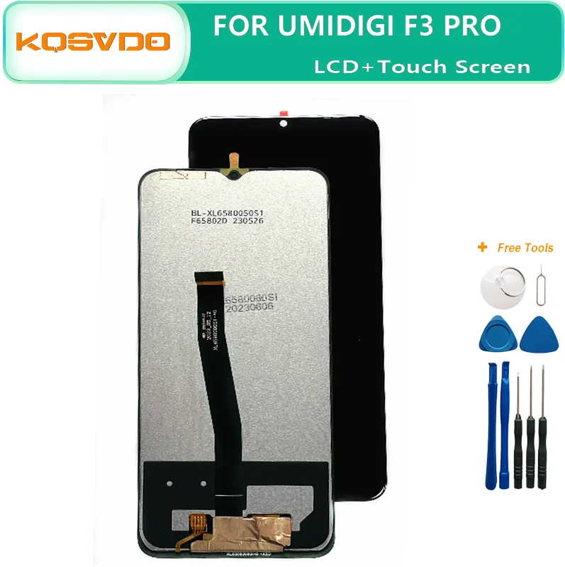 Original 6.6 inch For UMIDIGI F3 PRO 5G LCD&Touch Screen Digitizer Display module Perfect Replacement Parts