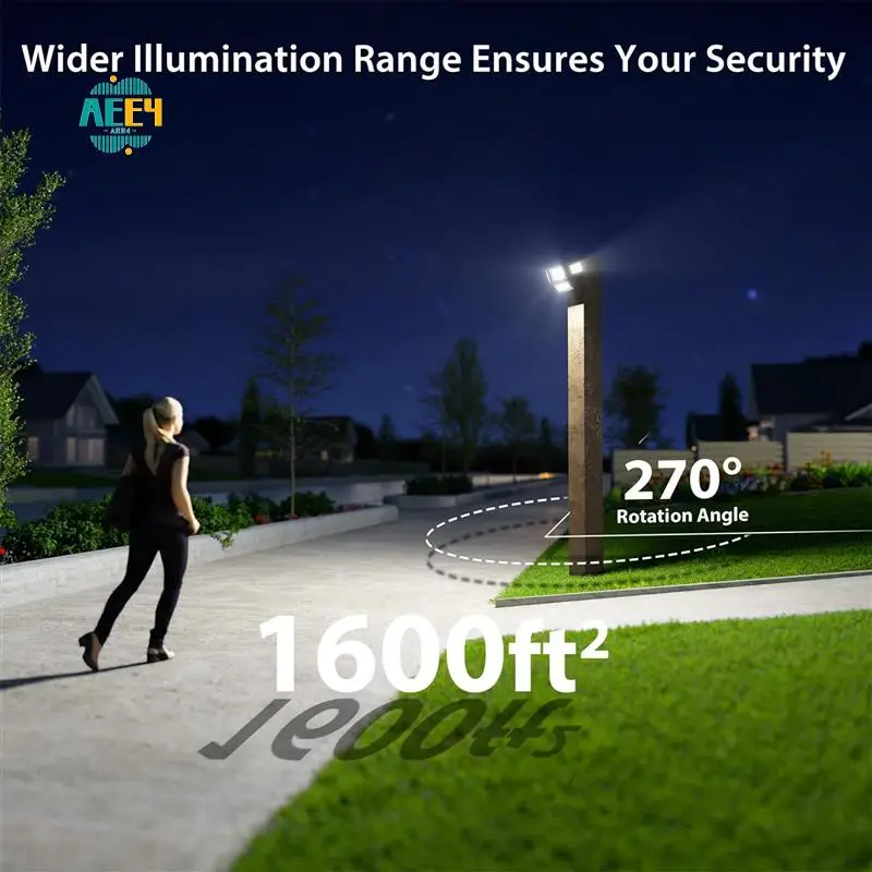 

AEE4-2PCS Solar Outdoor Lights, 224 LED Light Solar Lights For Outside, 3 Mode Solar Powered Outdoor Lights With Remote
