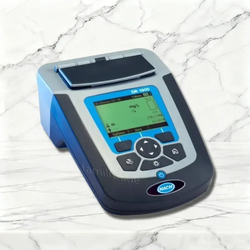 Used HACH DR1900 Portable Spectrophotometer 340-800nm Xenon Lamp, 260+ Programs, IP67 Waterproof, AA Battery Powered#familitrade
