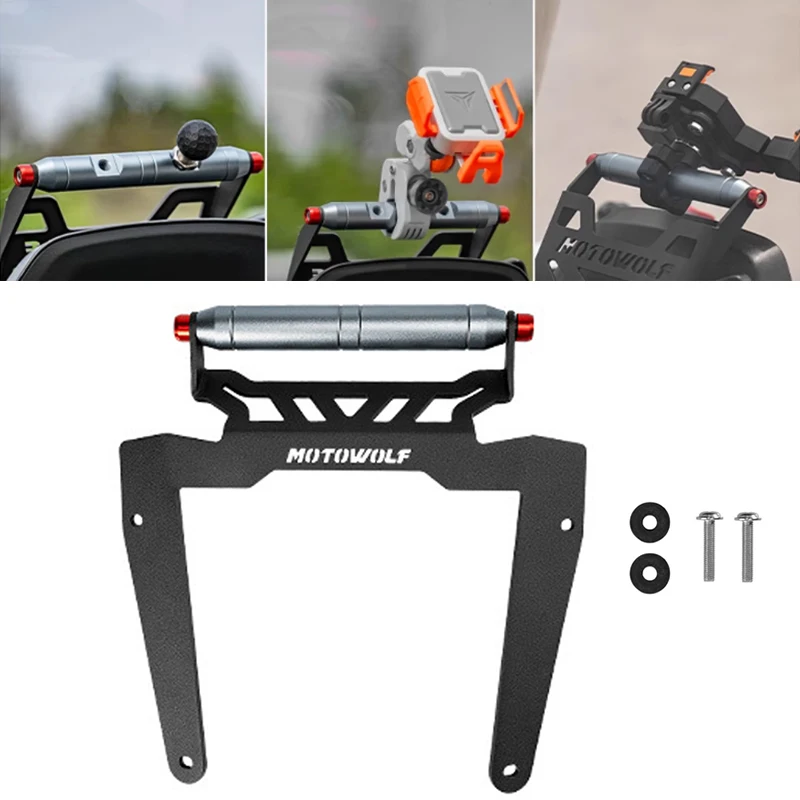 

For VOGE SR250GT SR 250 GT 2023 2024 Motorcycle Handlebar Bar Extension Stand Holder GPS Navigation Mount Bracket Accessories