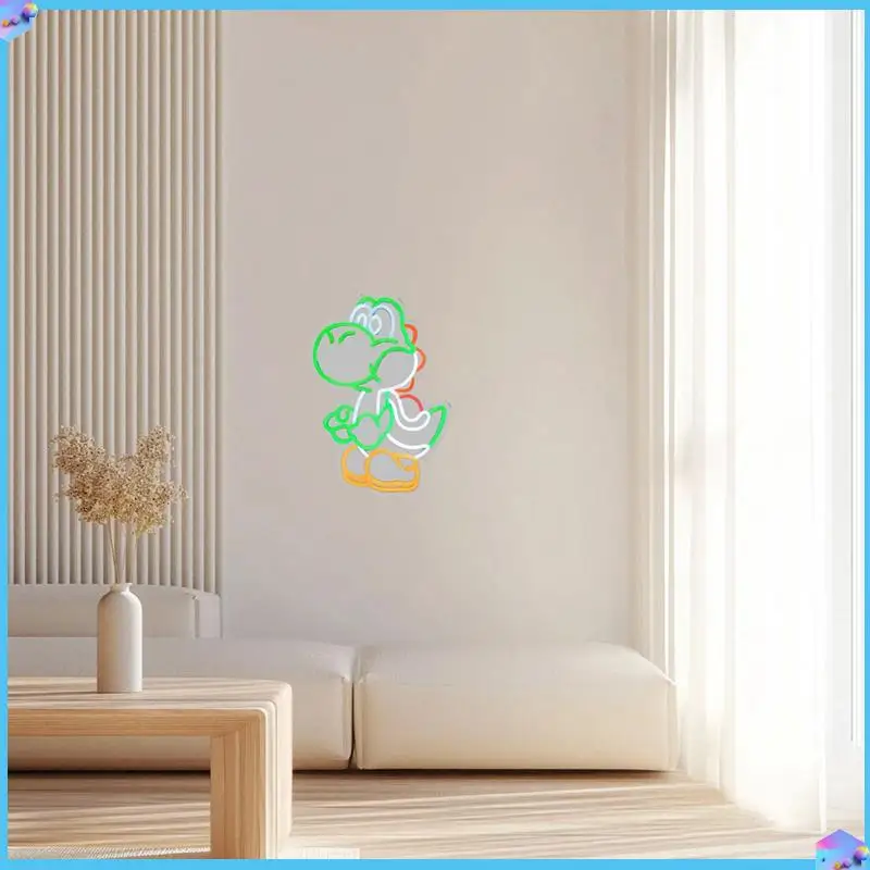 

A43T Dinosaur Led Neon Sign Acrylic Wall Lamp For Bedroom, Study, Bar, Game Room, Club Decor