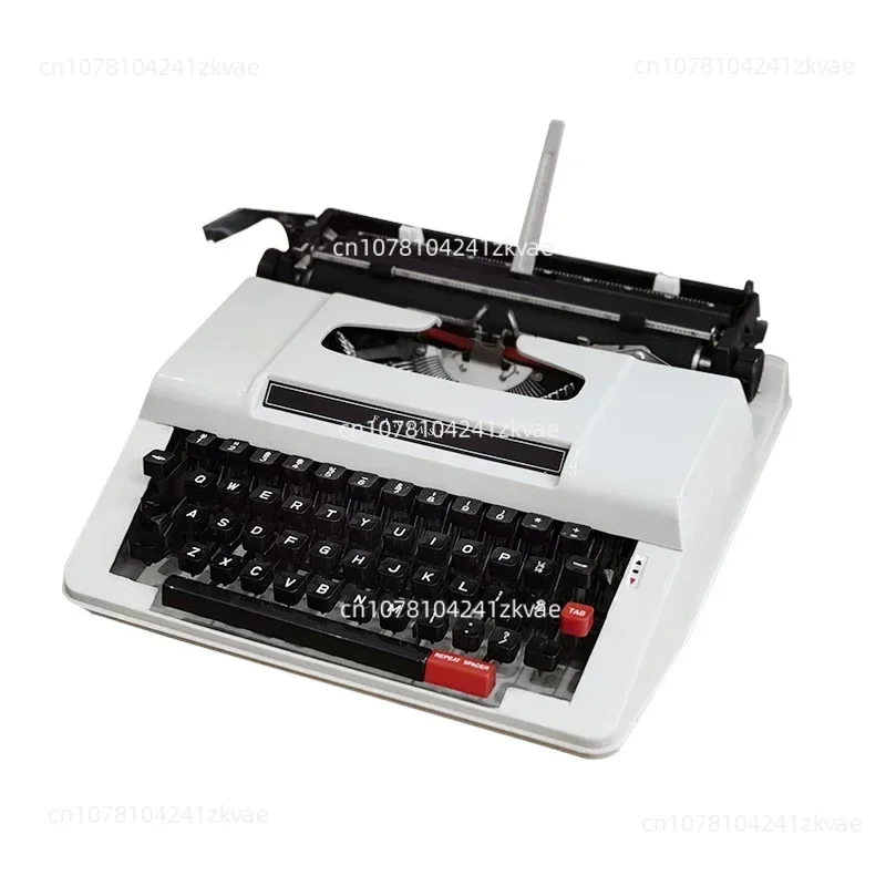 Typewriter Beige English Mechanical 1980S Normal Use Retro Literary Gift