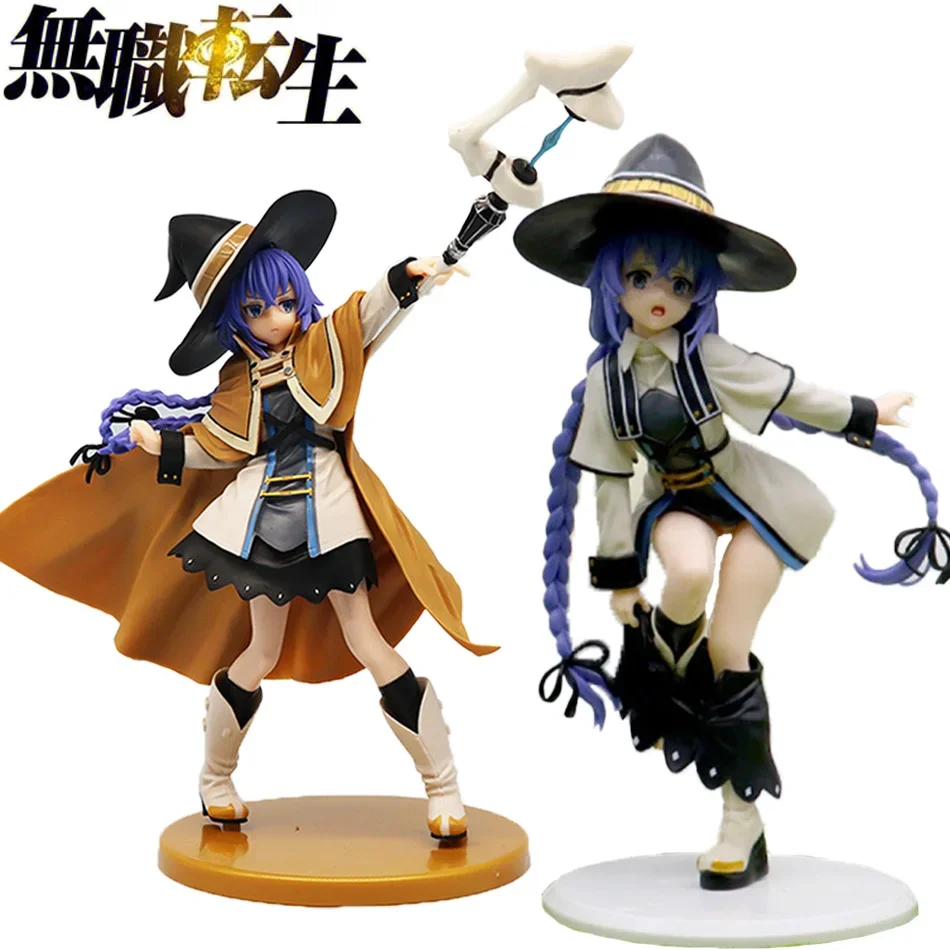 Jobless Reincarnation Anime-Figur - PVC Sammlermodell für Erwachsene, Zwei Spielzeugfiguren als Geschenk für Fans