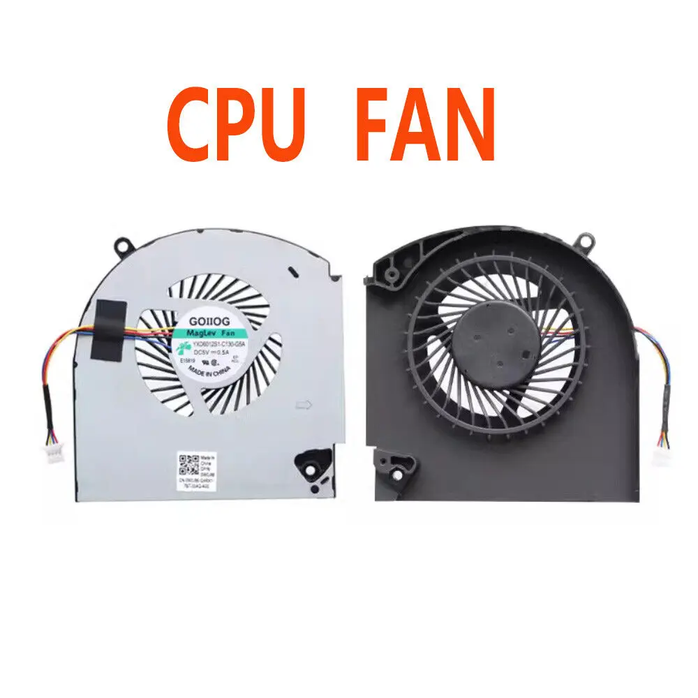 FOR Dell Alienware 17 R4 R5 P31E Series Laptop CPU GPU Cooling Fan NEW