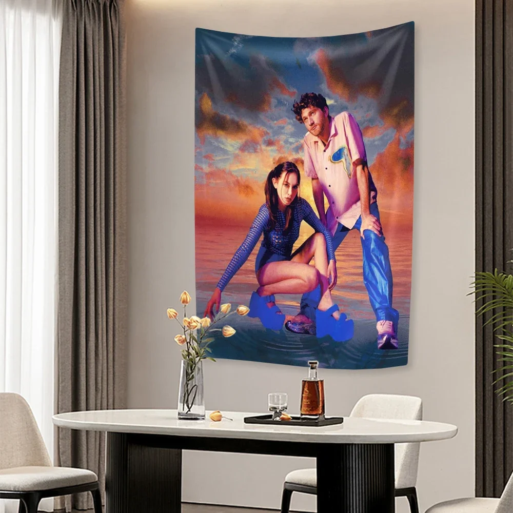 بديل مجموعة البوب نسيج Magdalena Bays غطاء الألبوم الجدار الشنق ديكور المنزل غرفة نوم النوم خلفية الحفل راية