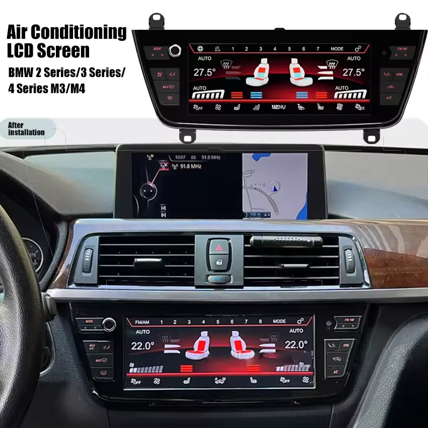 AC Panel Digital AirCon  For BMW 2  Series 3 Series F30 F31 4 Series M3 M4  2013-2019Air Conditioner Screen Climate Board