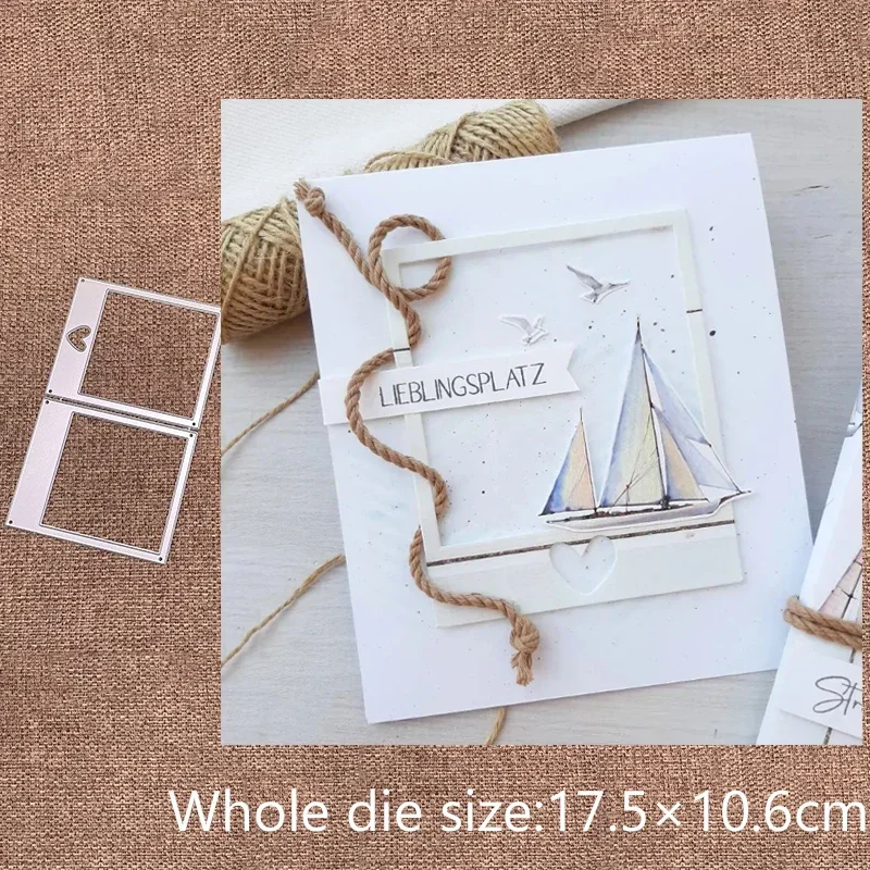 

Новый дизайн, металлические трафареты для вырезания, формочки в форме сердца, декоративные вырезки для скрапбукинга, тиснение для альбомов и бумажных открыток