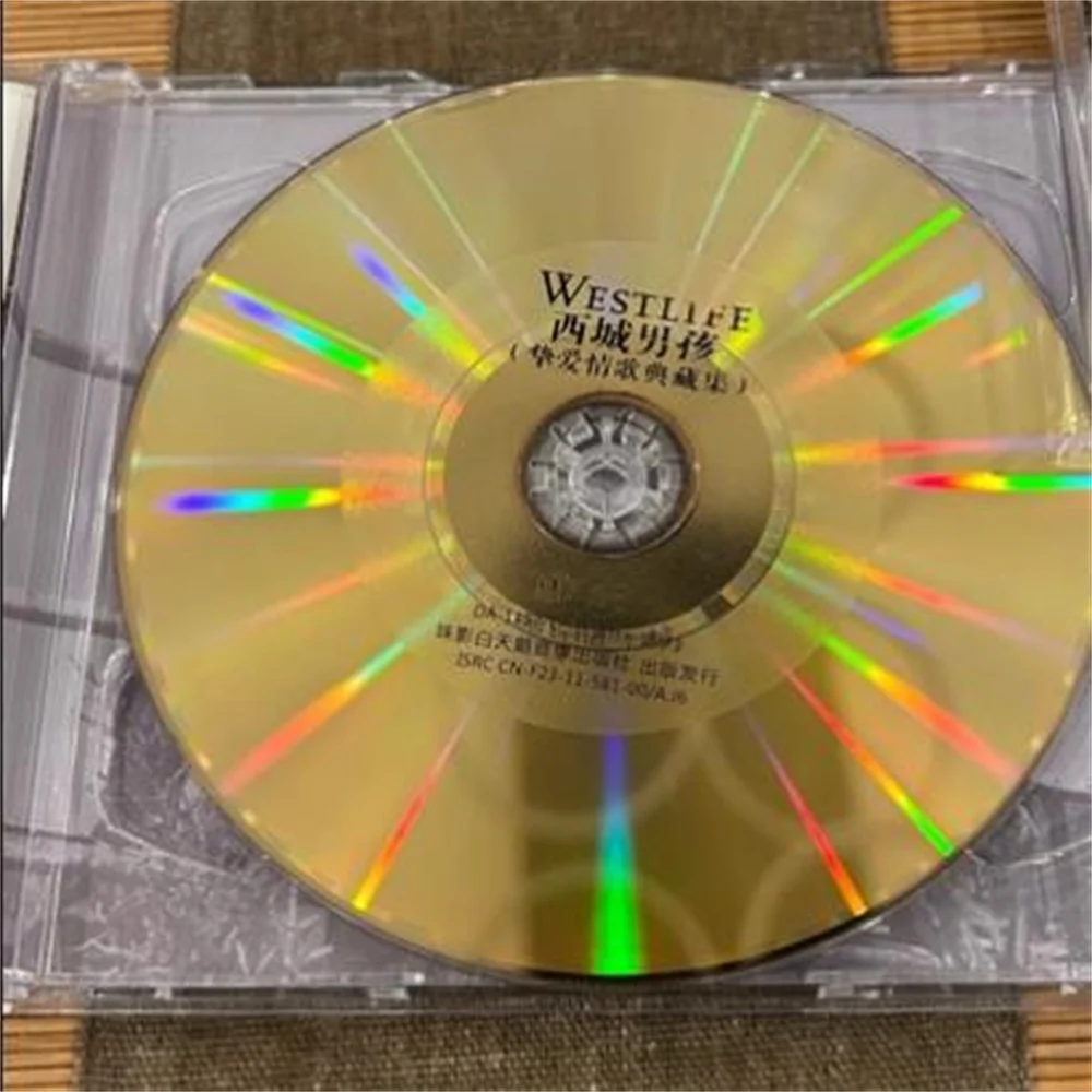 Autentico CD West City Western Region Boys Album Westlife Libro di testi con dischi 2CD pop europei e americani
