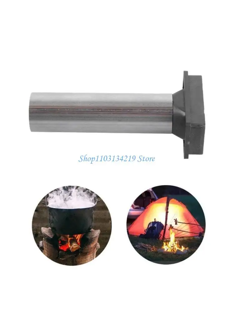 

N5KC Universal Stainless Steel Air Duct For 9733 Blower Fan Designed For Efficient Ventilation & Combustion Cooking Equipment