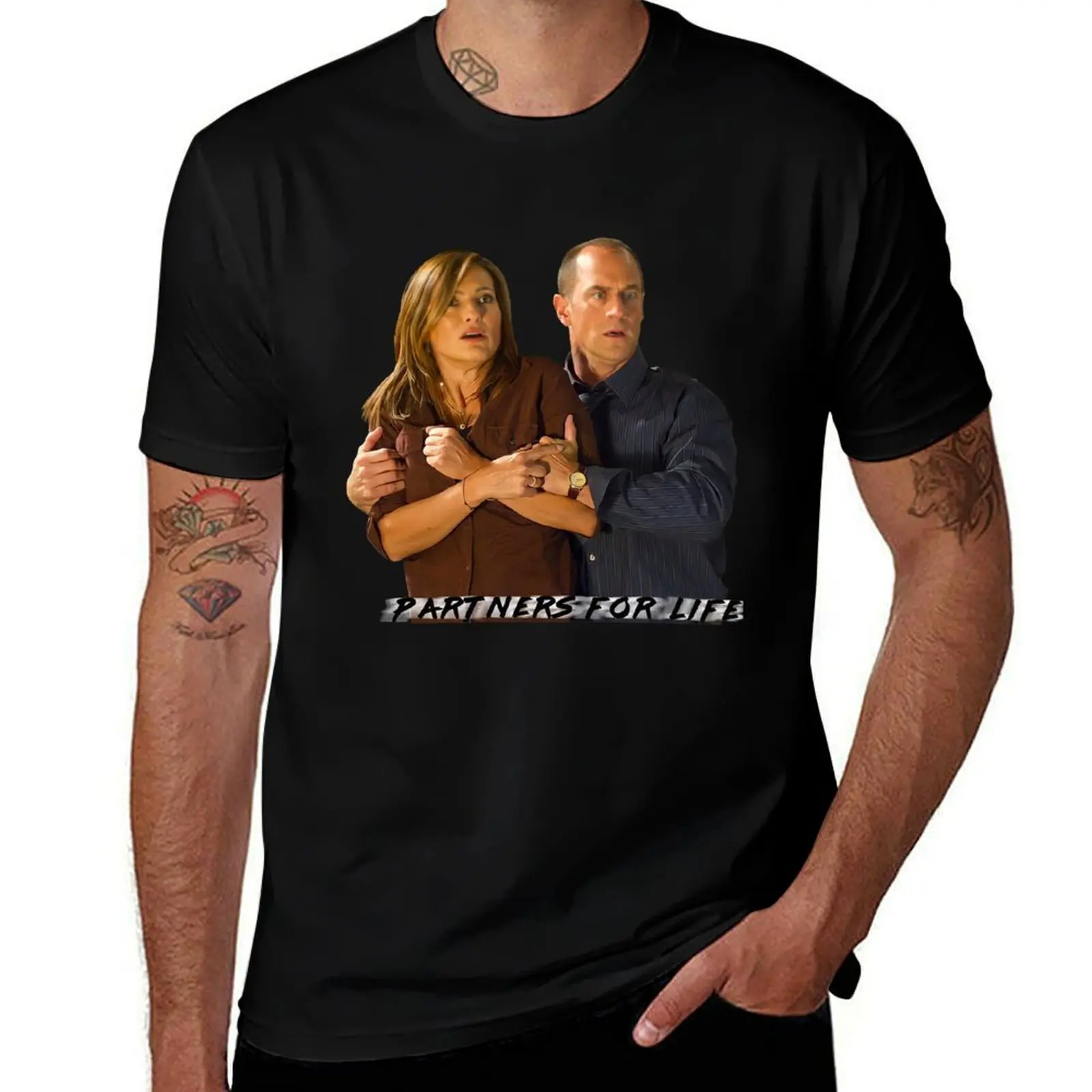 Day Gift for Partners for Life Benson and Stabler T-Shirt Summer Festival T-Shirt
