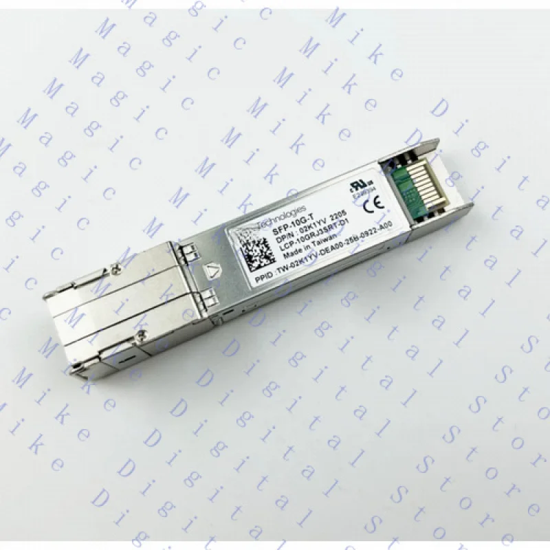 

H FOR Dell Ten Gigabit Optical Transceiver SFP-10G-T 02K1YV 2K1YV
