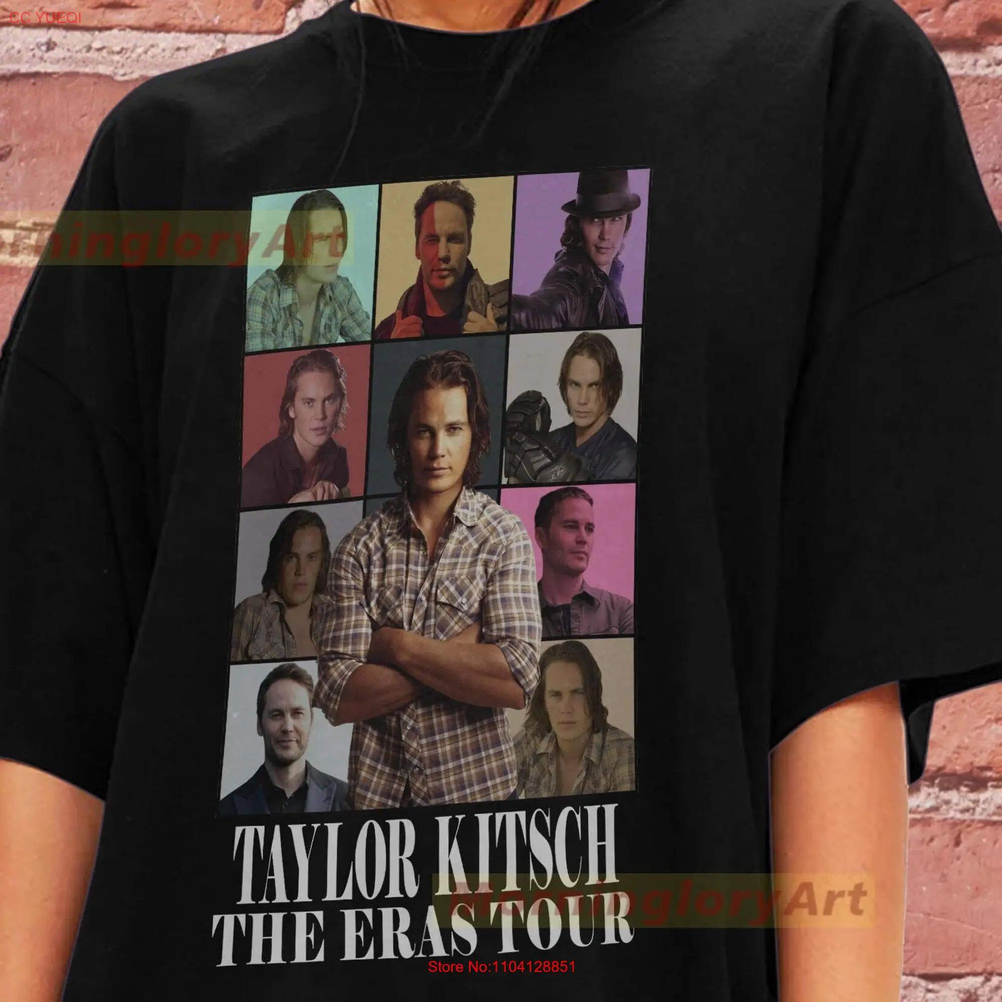 Taylor Kitsch Tour T Shirt SweaT Sweater Cotton Clothing long or short sleeves