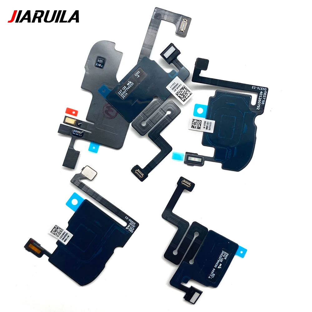 10Pcs , Earpiece Sensor Proximity Flex Cable Light for iPhone 16 Plus 17 Pro Max 16 Pro 17 Air 16E Mic Ear Speaker Microphone