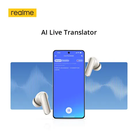 Наушники Realme Buds Air7 Pro TWS с активным шумоподавлением — изображение товара