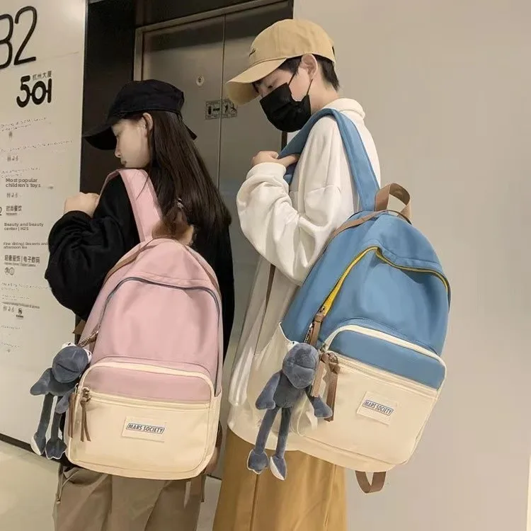 zaino-a-doppia-spalla-di-grande-capacita-it-ckuuk-stile-coreano-unisex-borsa-per-studenti-di-scuola-media-forma-a-secchiello-chiusura-con-cerniera-nylon