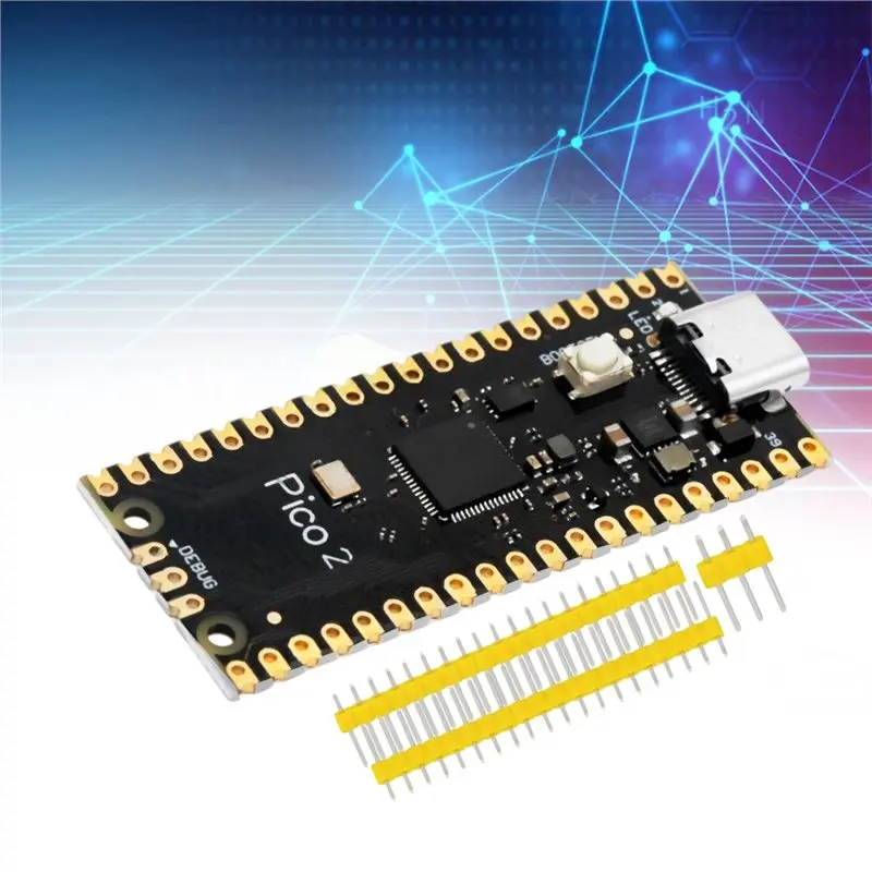 [NEW!】 RP2350 Pico2 Development Board RP2350 Pico2 Core Board Module 150Mhz Dual-Core Dual-Architecture Microcontroller