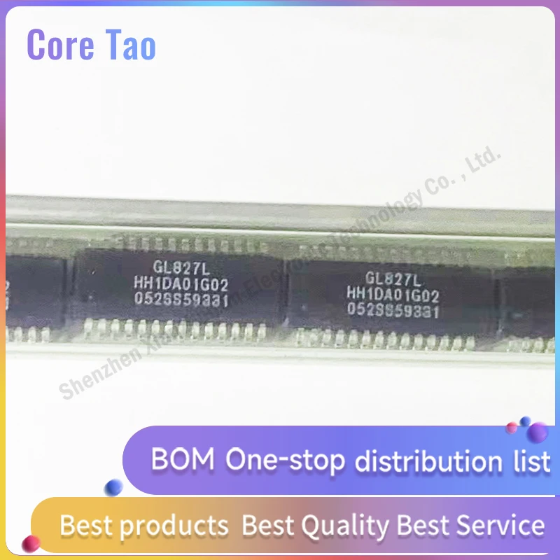 1PCS/LOT GL827L GL827 SSOP28 Card reader chip