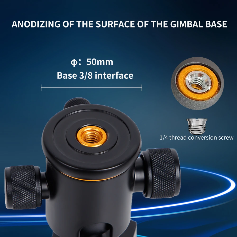 رأس كروي ثلاثي القوائم أصلي مع لوحة تحرير سريعة ، رأس ثلاثي القوائم SLR ، برغي بتأثير روحي ، تحميل أقصى 15 ،!