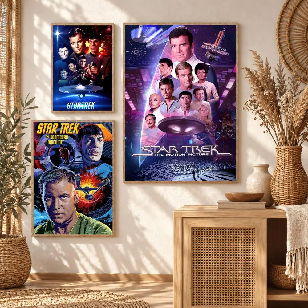 Sci-Fi TV Series S-Star Trek Painting Calligraphy Modern Canvas Wall Art Prints for Living Room Decor | Wall Decals