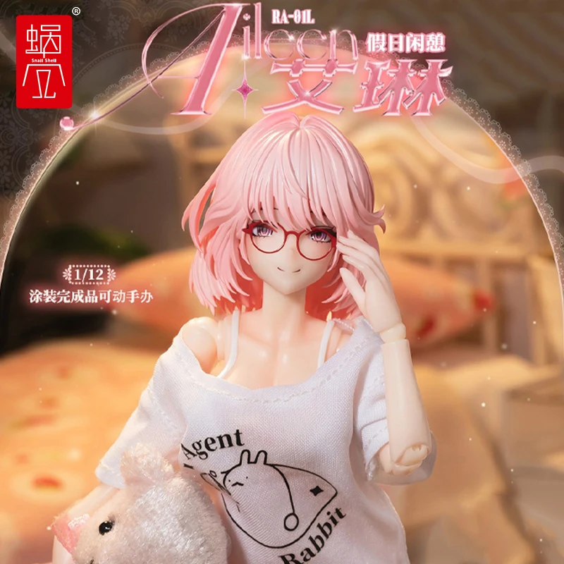 정품 달팽이 껍질 RA-01L 아이린 라운지웨어 휴가 레크리에이션 오리지널 액션 피규어 PVC 수집용 모델 인형 스태츄 선물