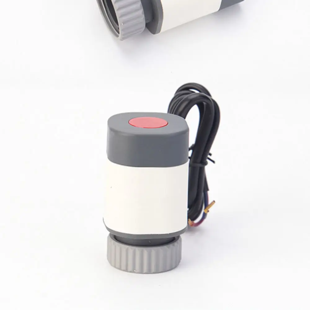 Thermal Actuator 230V Electric Heating Valve Control Head Smart Room Temperature Regulator For Underfloor Systems