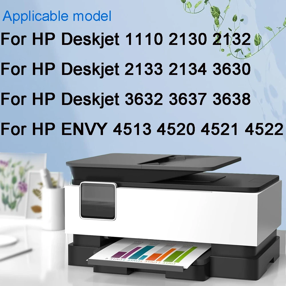 123xl ل HP123 XL خرطوشة الحبر القابلة لإعادة الملء استبدال 123 لطابعات HP Deskjet 1110 2130 2132 2133 2134 3630 3632 3637 3638