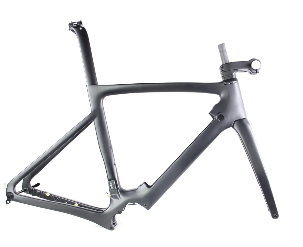 LCE21 Full Carbon Road Disc Ebike Frame, carbon fiber material, flat mount brake structure, bicycle parts tire accessories, mult view 3