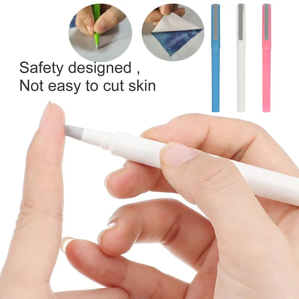 Sewing Embroidery Accessories Hand Safety Protect Diamond Painting Paper Cutter Pen Shaped Diamond Painting Tool Ceramic Cutter