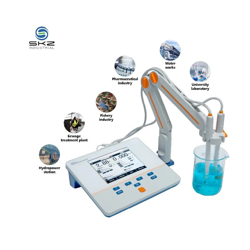 M300F-A High precision 7in1 Multifunctional pH Conductivity Analyzer for Environmental protection industry