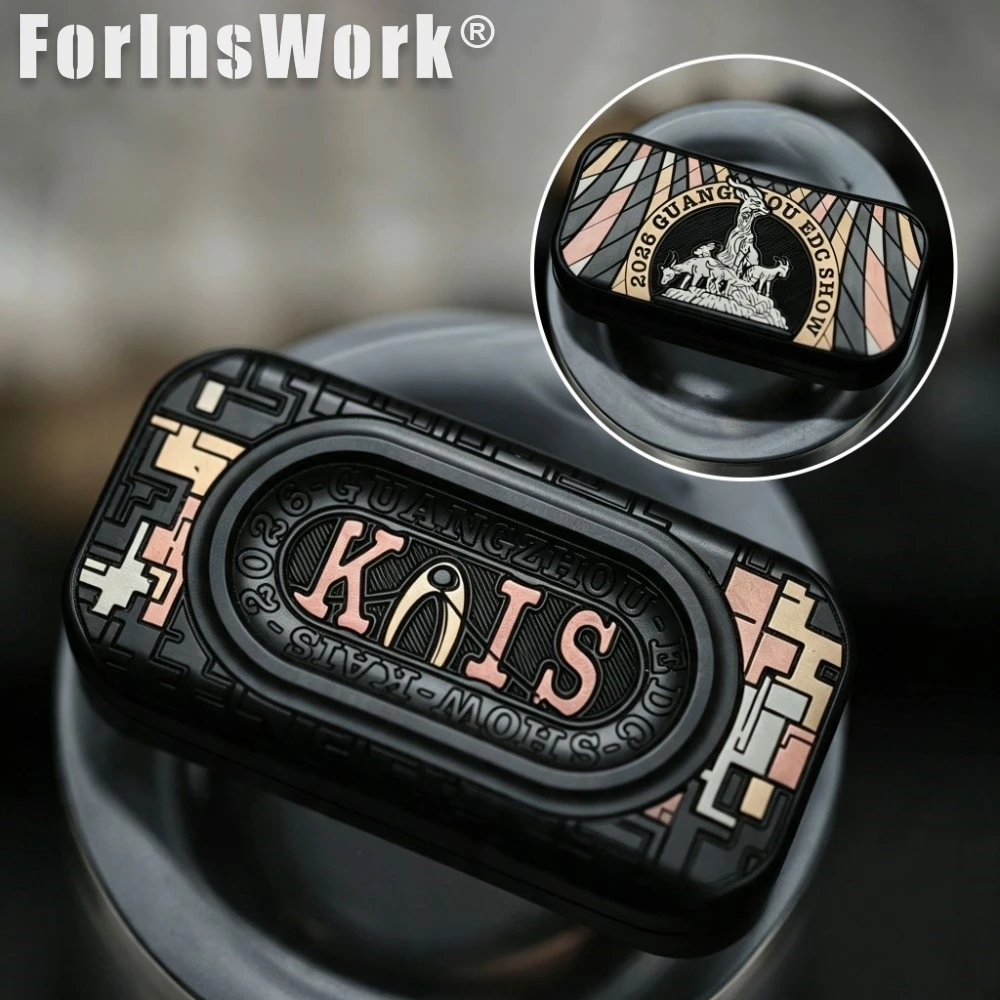 KAiS Guangzhou Show • Canton Memory Popo Sugar Fidget Push Slider, Zirconium Magnetic‑Wash / Current Track, Limited 88 Units