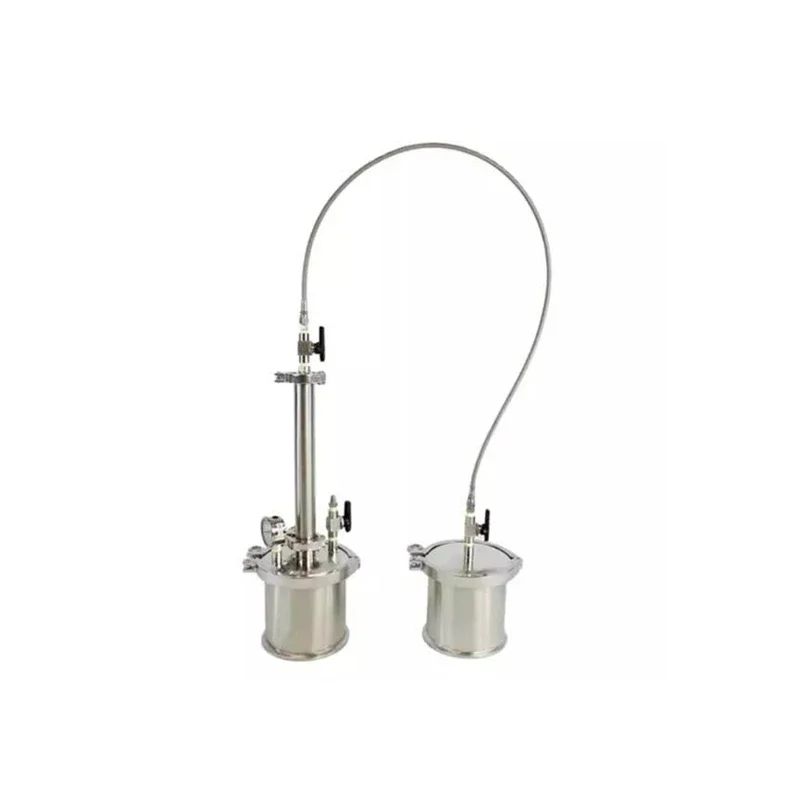 Competitive price 1/2 lb closed column extractor mini closed loop extractor for food industry