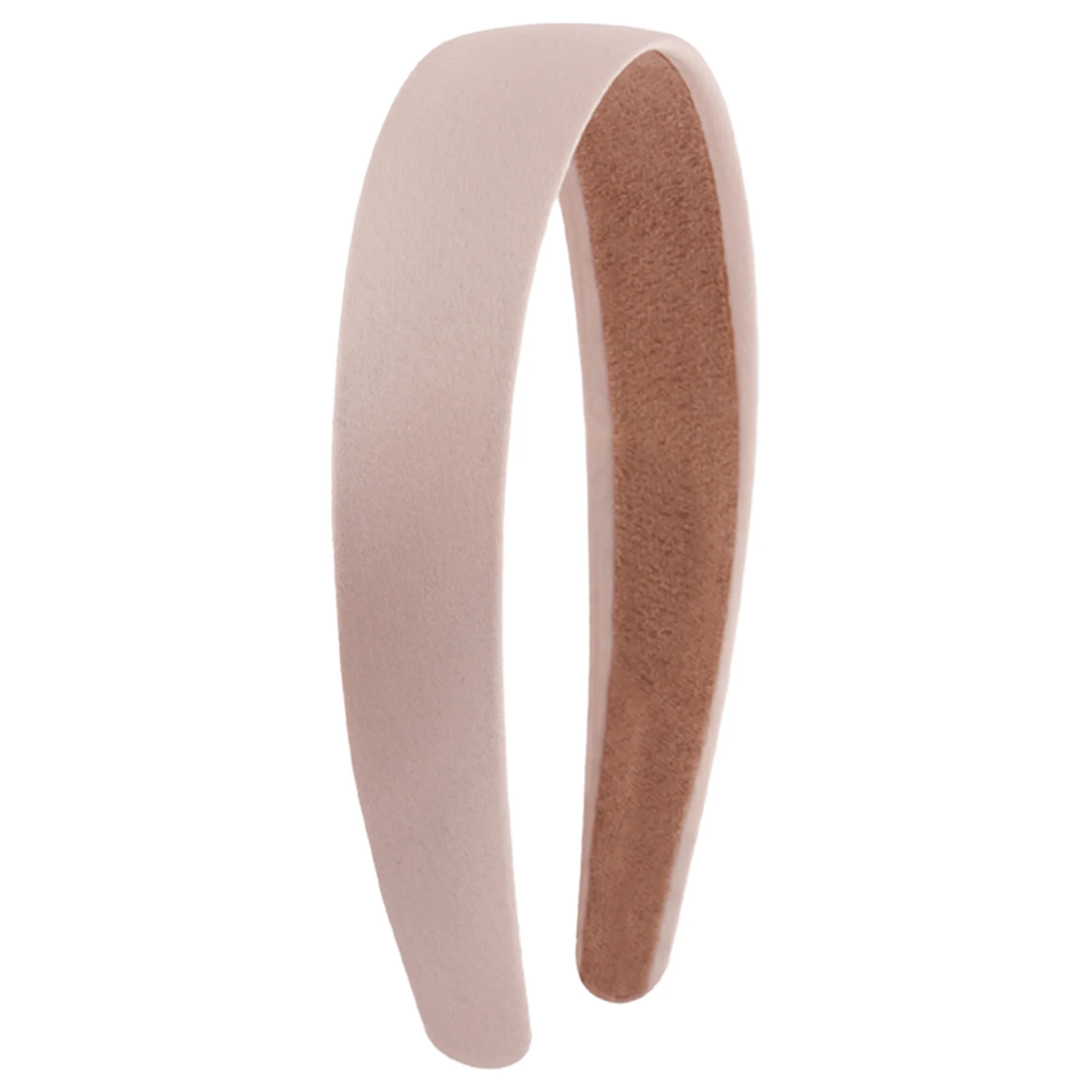 Buntes Satin-Stirnband, 2,5 cm, hartes, rutschfestes Stirnband, DIY-Haarbänder, schlichte Satin-Stirnbänder für Frauen, 21 Farben – Detail 20