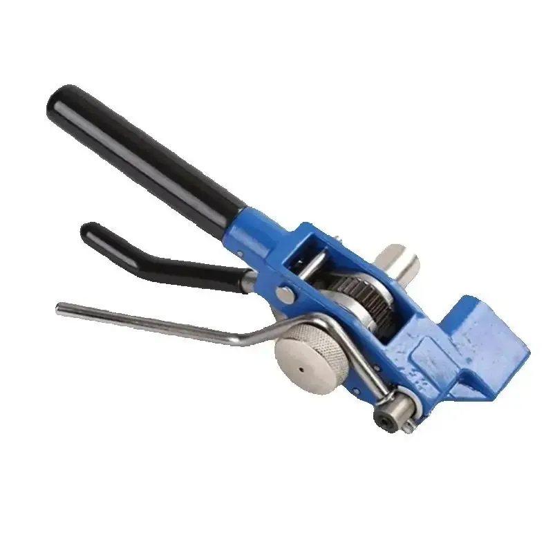 Pistola para atar cables de acero inoxidable 304, alicate para atar cables de acero inoxidable, herramienta para atar cables, zunchadora para cinta de acero