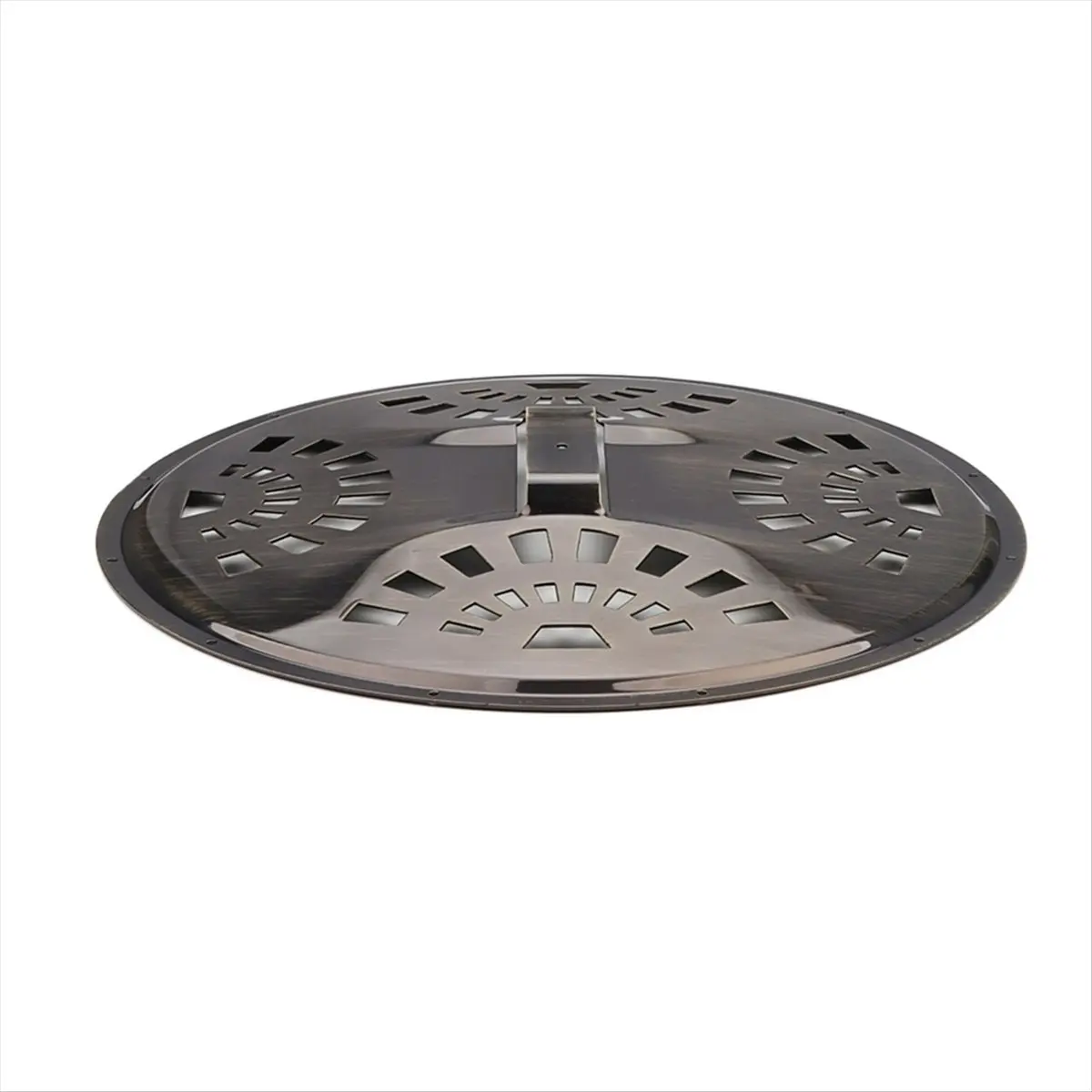 (AD12) Placa de cubierta de guitarra para guitarra resonadora Dobro, piezas de repuesto con tambor Doumbek Darbuka de bronce