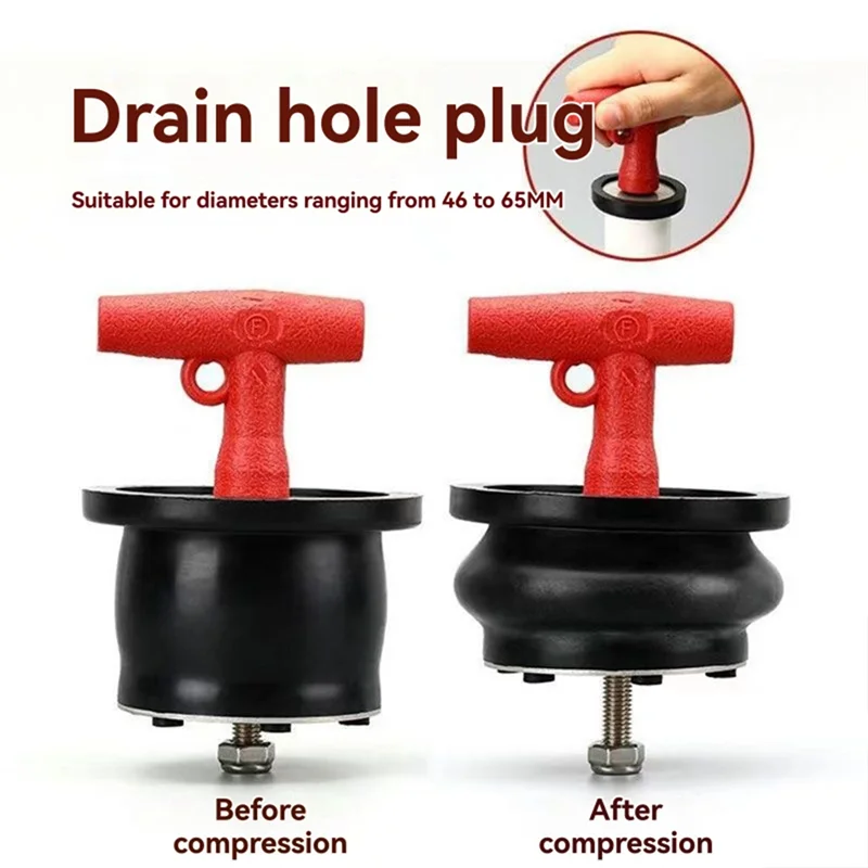 

Accessories For Marine Yacht Boat Drain Plug T-Shaped Rubber Stopper Waterproof Seal Deck Fitting