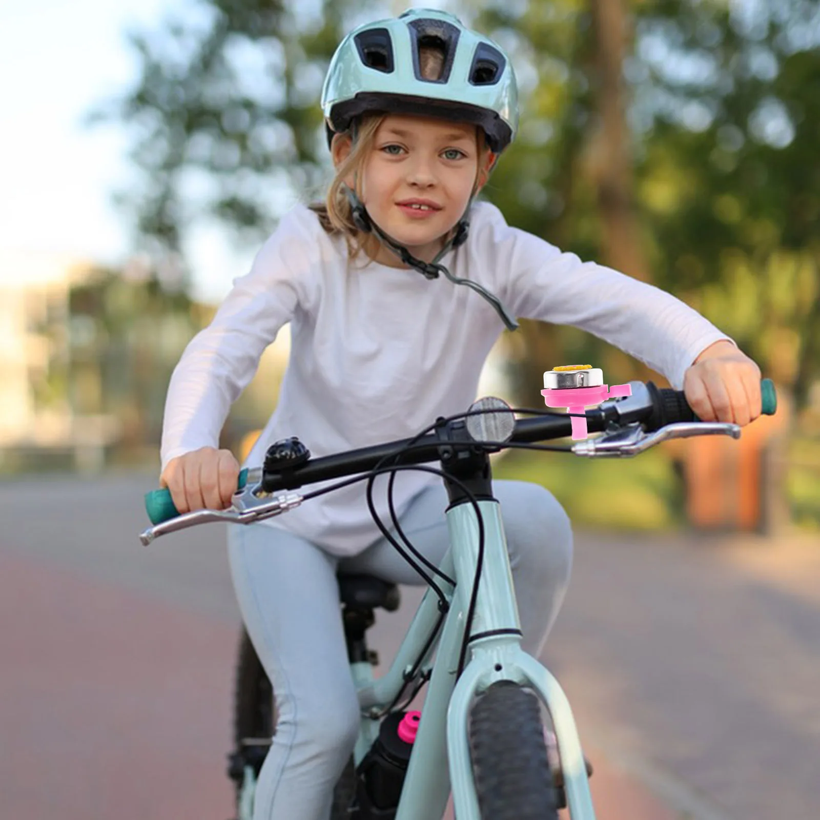 

Bicycle Bell Pink Bike Bells Handlebar Bell For Cycling Safety Bike Horn Bells