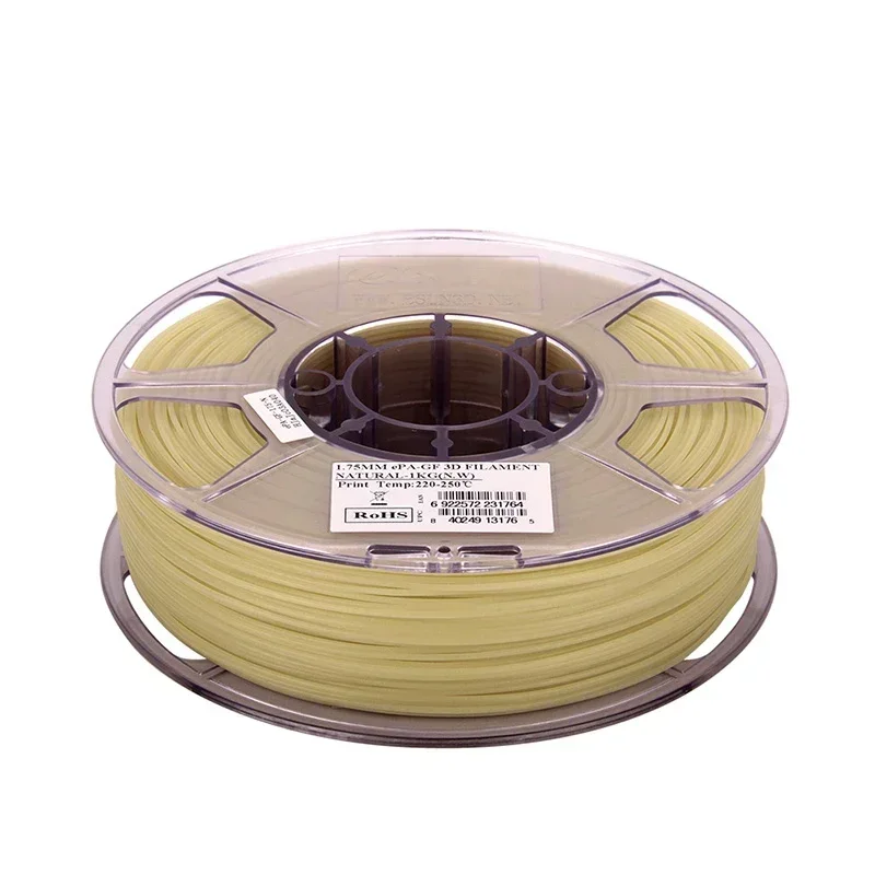 EPA+GF 3d Printer Filament 1.75mm 1kg Nylon Filament + Glass Fiber Filament High Strength