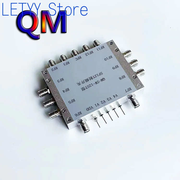 100M-6GHz Twelve-choice One RF Switch SP12T RF Switch All Twelve RF Electronic Switches