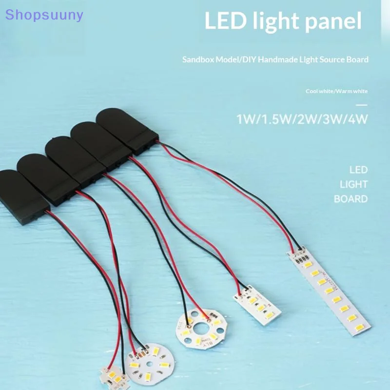 [SU]1Pcs Small Light Bulb/Battery Box Lamp Bead Luminous Material Accessory For DIY Model Making Scenery No Battery[SU] view 6