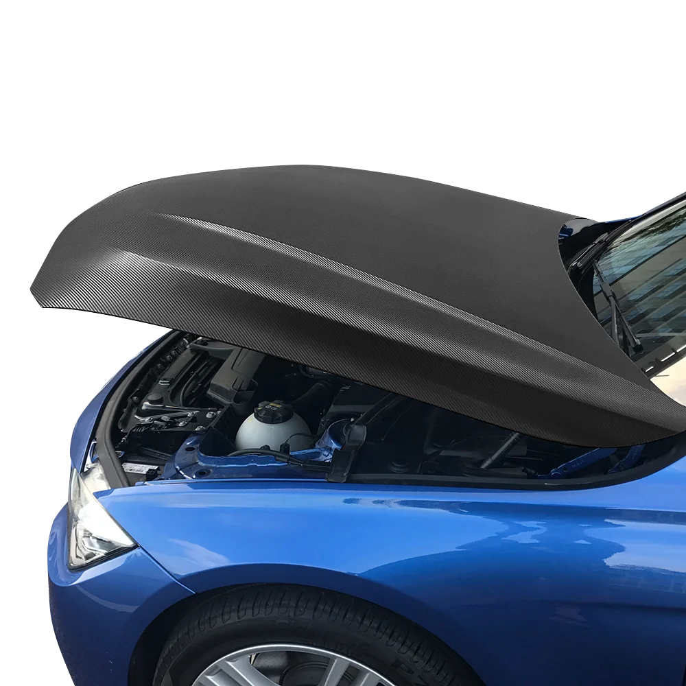 152x200 cm 4D Koolstofvezel Auto Wrap Vinyl Universele Zelfklevende Film voor DIY Kap Dak Exterieur Styling Auto Auto Body Sticker - afbeelding 2