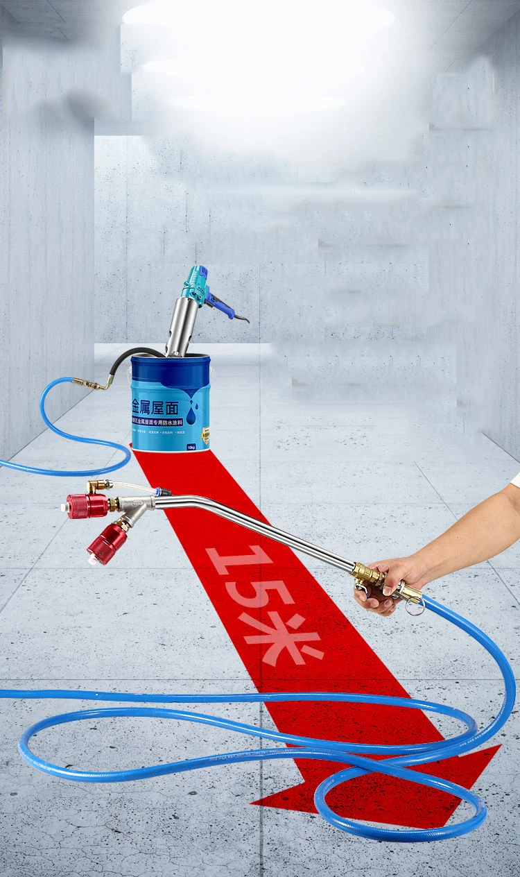 220V/1500W Portable Polyurethane Putty Cement Grouting Machine Multifunctional High Pressure Waterproof Spraying