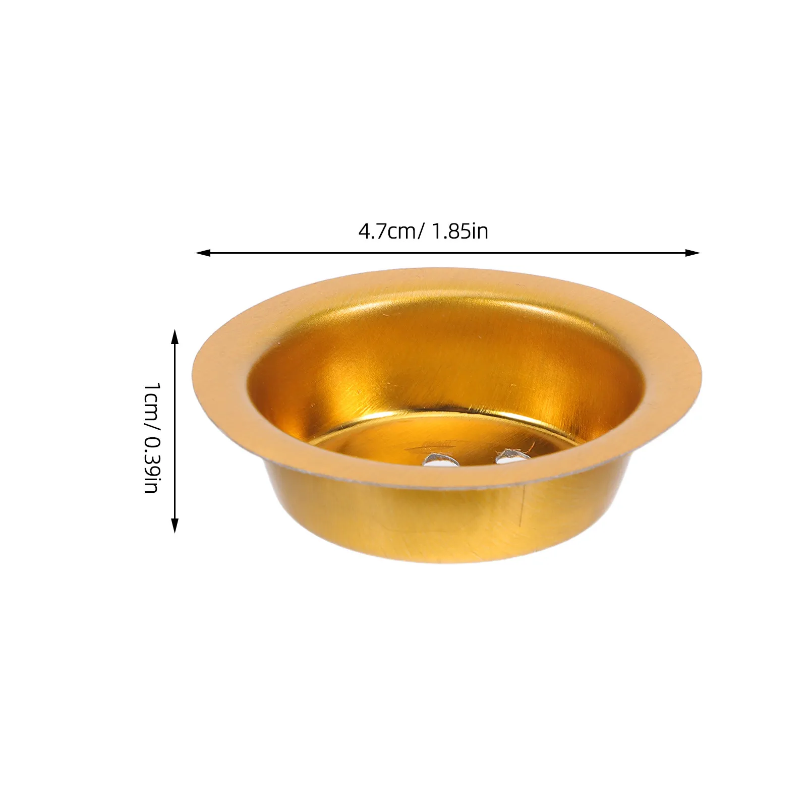 Incense Burner Mesh Inserts 20 Pack 47mm Iron Ash Catcher Trays for Sticks Cones Ramadan Eid Decor
