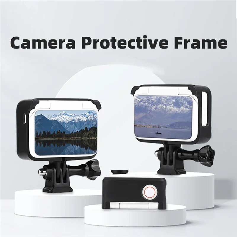 -RRKK для Insta360 GO 3 GO3S, аксессуары, рамка, чехол с адаптером для штатива 1/4, длинный винтовой корпус, защита
