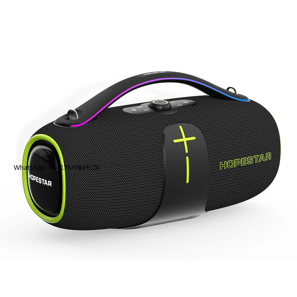 Factory HOPESTAR A85 Outdoor High Power 400W Wireless Blue Tooth Speaker Portable Waterproof IPX6 TWS Party Karaoke RGB AUX - view 6