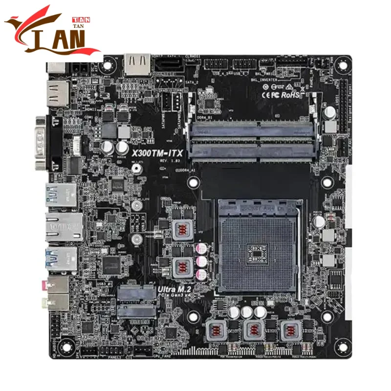 

For Asrock X300TM-ITX Motherboard 64GB DDR4 Mini-ITX Mainboard 100% Tested Fast Ship TT