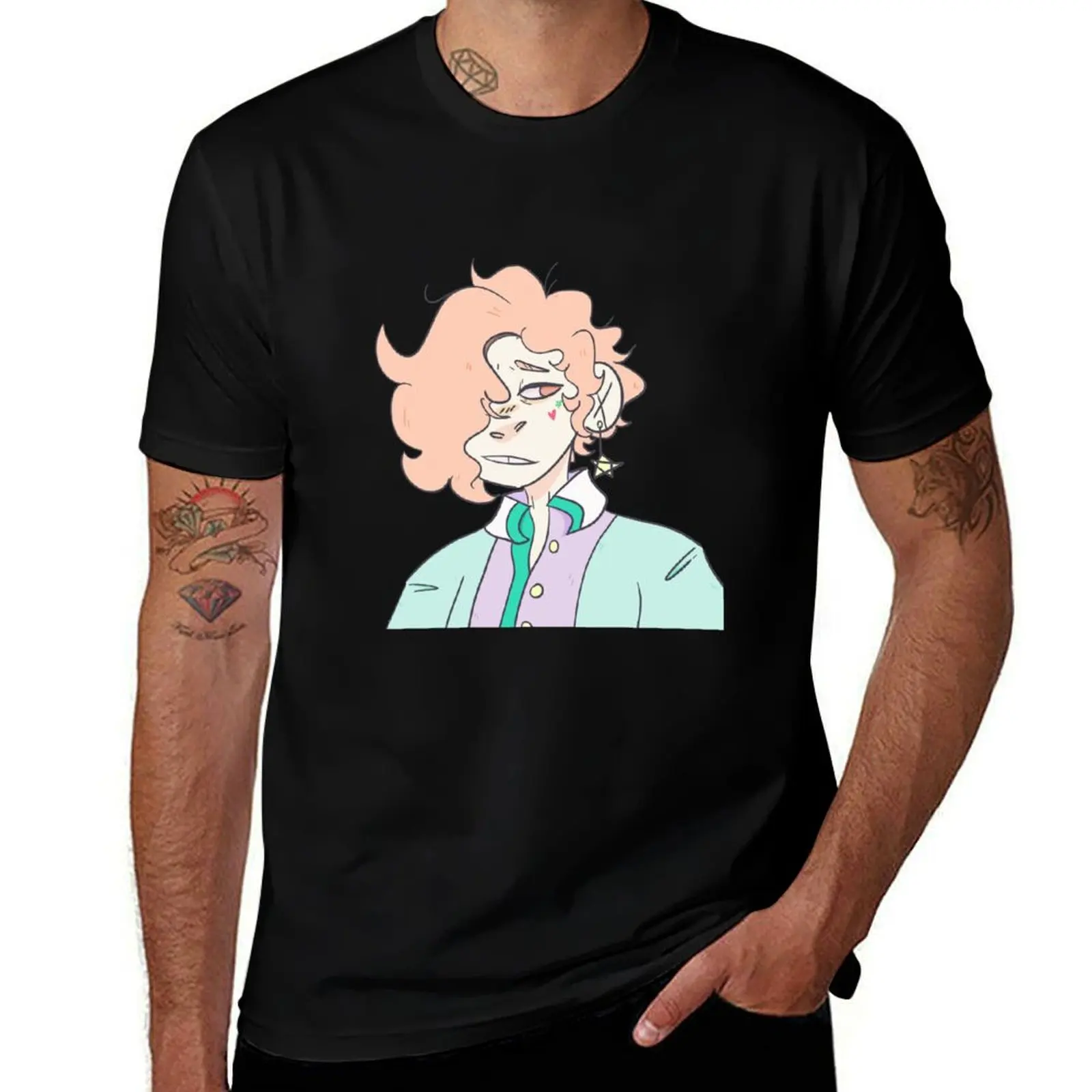 

mister simmons T-Shirt blue archive anime tshirt valentines clothes vintage t shirt men