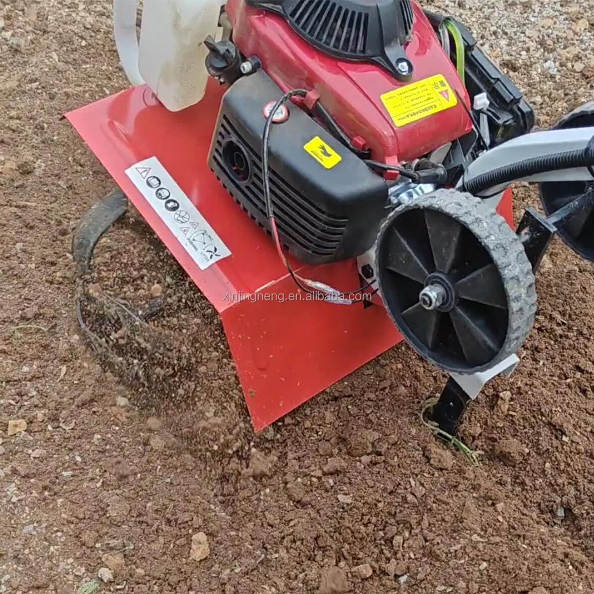 Powerful 2 Stroke Gas-oline Tiller Hand Push Garden Cultivators/ Multifunctional Rotary Cultivators Tiller for Farm